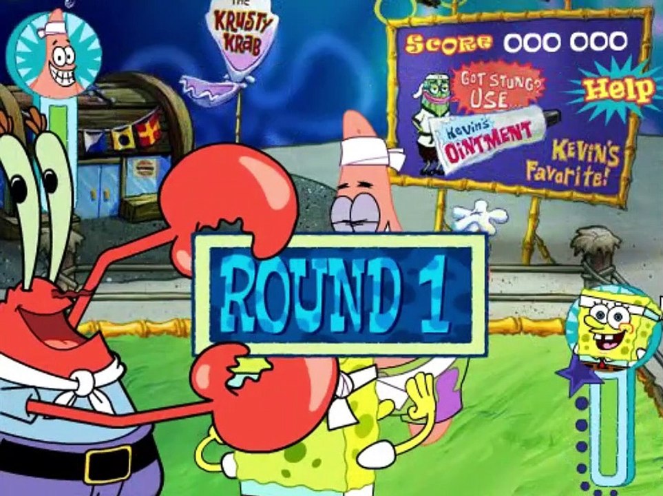 Bikini Bottom Bust Up - Spongebob - Gameplay