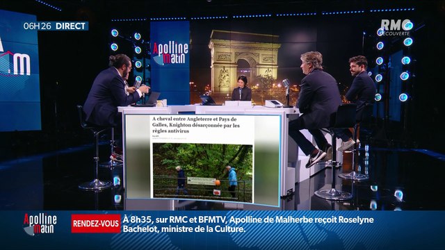 «Les 3 histoire de Charles Magnien » : Une ville britannique à moitié confinée, deux histoires de mauvaise foi au volant et les révélations chocs d'Apolline de Malherbe dans le JDD - 26/10