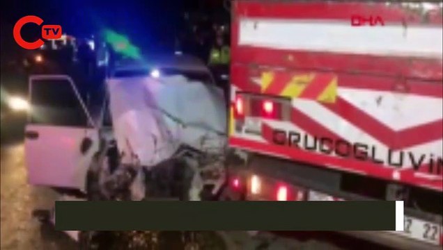 Polisin 'dur' ihtarına uymayan otomobilin sürücüsü kaza yaptı, öldü