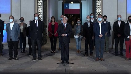 Sebastián Piñera: "Este plebiscito no es el fin; es el principio de un camino"