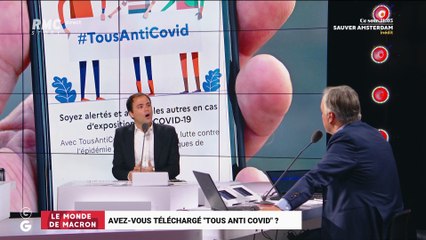 Le monde de Macron: Avez-vous téléchargé "Tous Anti-Covid" ? - 26/10