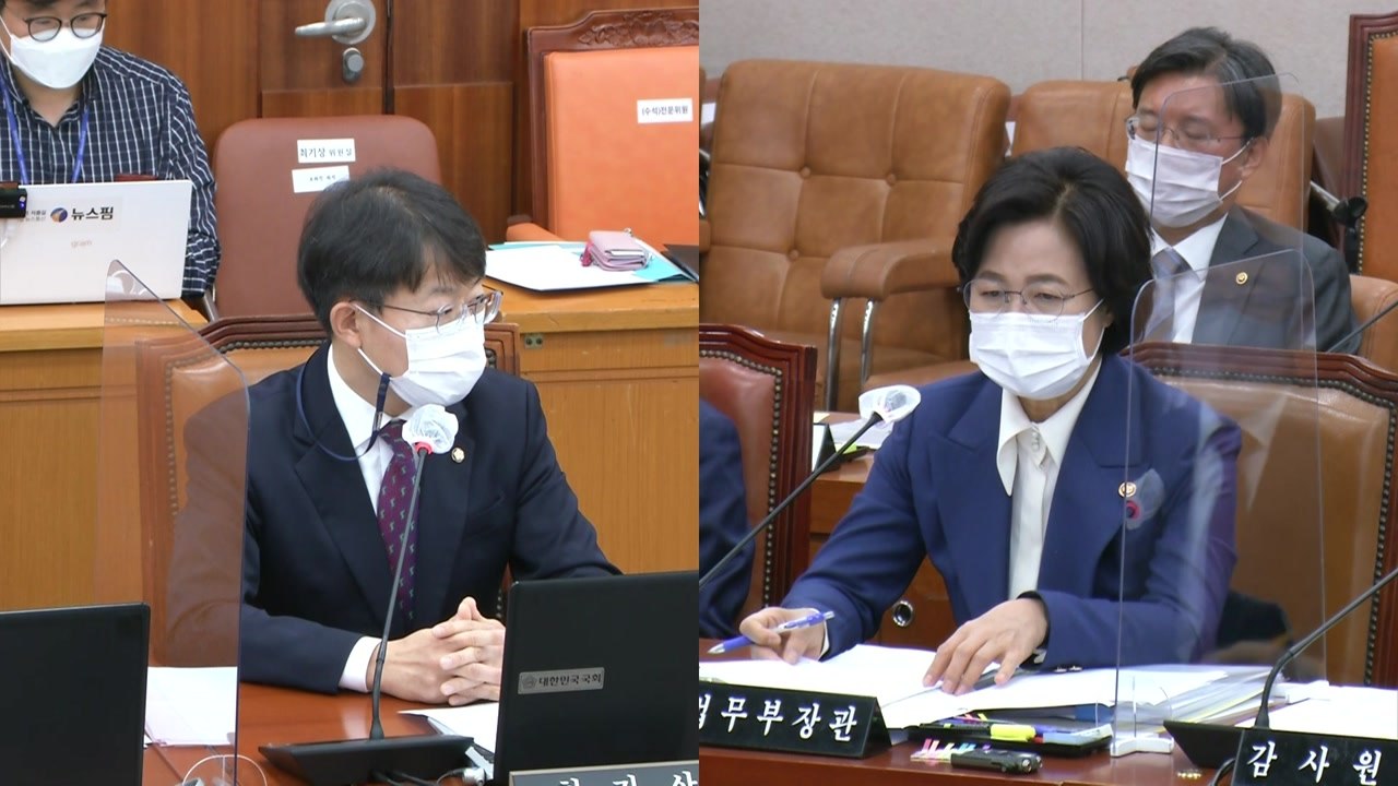 추미애 법무부 장관 국감 출석…여야 치열한 공방 예상 ⑥ / YTN