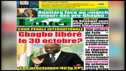 Le 23 Heures de RTI 1 du 25 octobre 2020 par Abdoulaye Koné