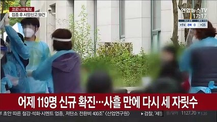 확진자 사흘 만에 다시 세 자릿수…수도권 집중 발생