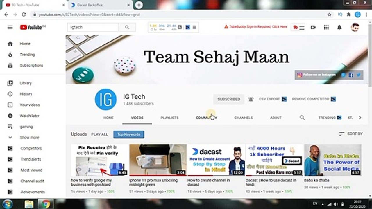 How to upload video in dacast