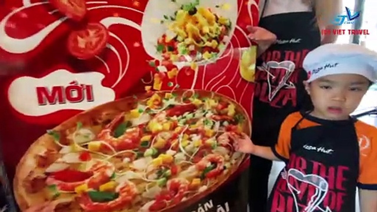 Chiêm ngưỡng các đầu bếp nhí trổ tài làm bánh PIZZA | TÍN VIỆT TRAVEL