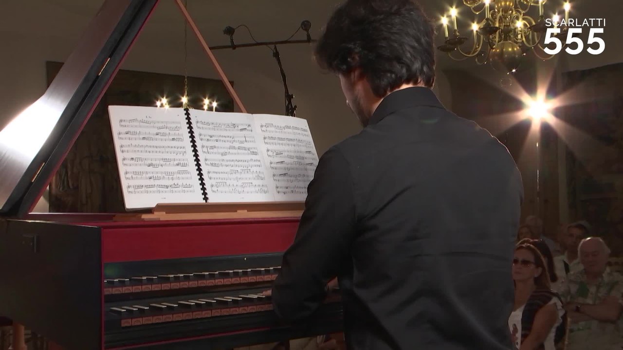 Scarlatti : Sonate pour clavecin en ut mineur K 84 L 10, par Cristiano Gaudio - #Scarlatti555