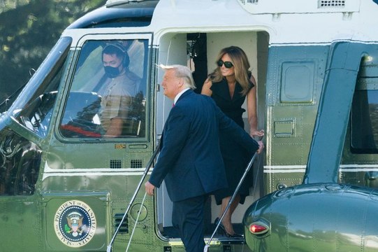 Melania Trump remplacée par un sosie ? cette photo qui met le doute !