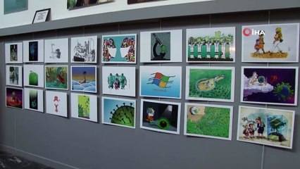Kartal’da Kovid-19 Karikatür Yarışmasının Ödülleri Sahiplerini Buldu