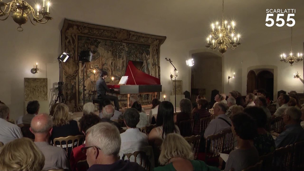 Scarlatti : Sonate pour clavecin en Ré Majeur K 435 L 361 (Allegro), par Cristiano Gaudio - #Scarlatti555