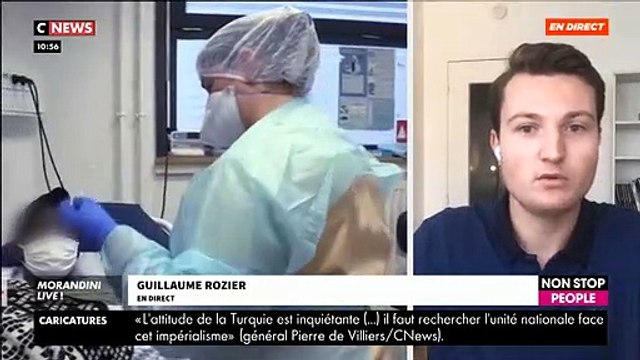 Atteint du coronavirus, ce jeune homme de 24 ans témoigne dans Morandini Live sur CNews: Le Covid-19 m'a mis KO - VIDEO
