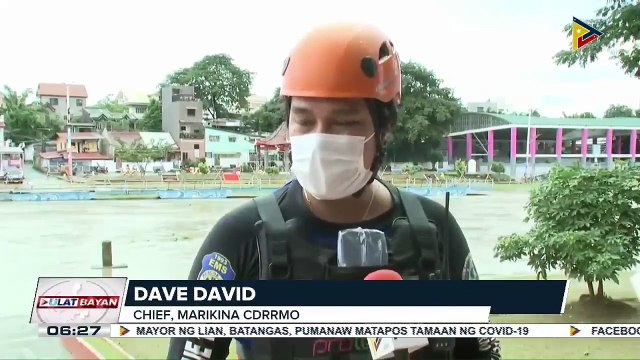 #UlatBayan | Lebel ng tubig sa Marikina River, umabot sa 14.7 meters