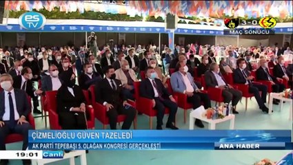 Ak Parti Tepebaşı 5.Olağan İlçe Kongresi gerçekleşti