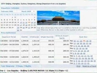 Escorted Tours To China