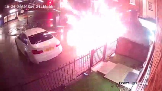 Firework yobs in Raby Road and Chester Road