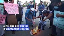 Libye: des manifestants brûlent des portraits du Président Macron suite à ses propos