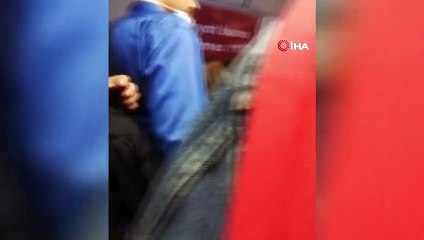 Şişli metrosunda rayların arasına düşen genç kız yaralı kurtuldu