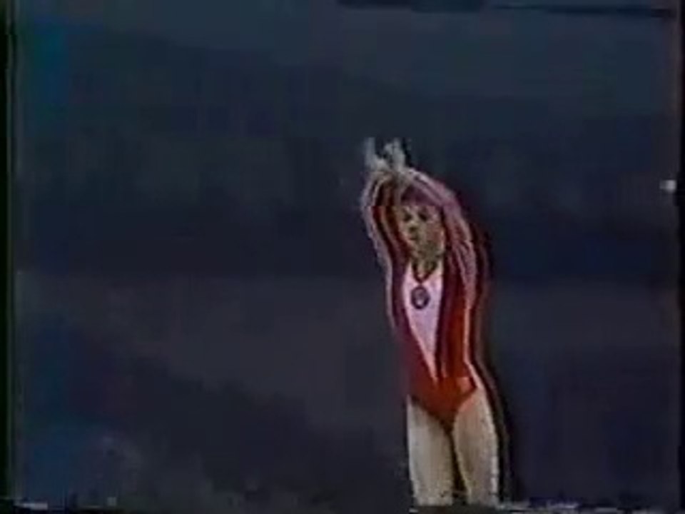 Olga Bicherova - BB AA - 1981 World Gymnastics Championships