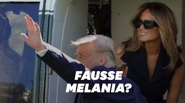 La théorie selon laquelle Melania Trump a une doublure est de retour avec cette photo