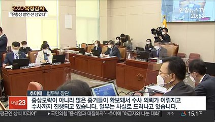 윤석열 감찰카드 꺼낸 추미애…해임 건의도 '여지'