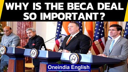 BECA pact: Why is this India-US deal important? | Oneindia News