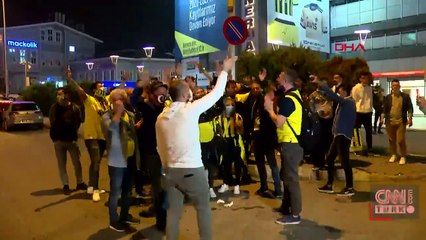 Fenerbahçe galibiyeti böyle kutladı