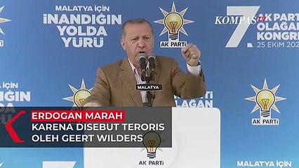 Presiden Erdogan Marah Karena Disebut Teroris oleh Politisi Belanda Geertz Wilders