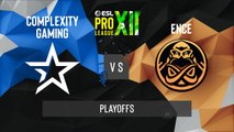 CSGO - Complexity vs. ENCE [Mirage] Map 2 - ESL Pro League Season 12 - Playoffs - EU