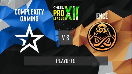 CSGO - Complexity vs. ENCE [Mirage] Map 2 - ESL Pro League Season 12 - Playoffs - EU