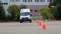 - Kırşehir'de, 112 şoförleri eğitim alıyor