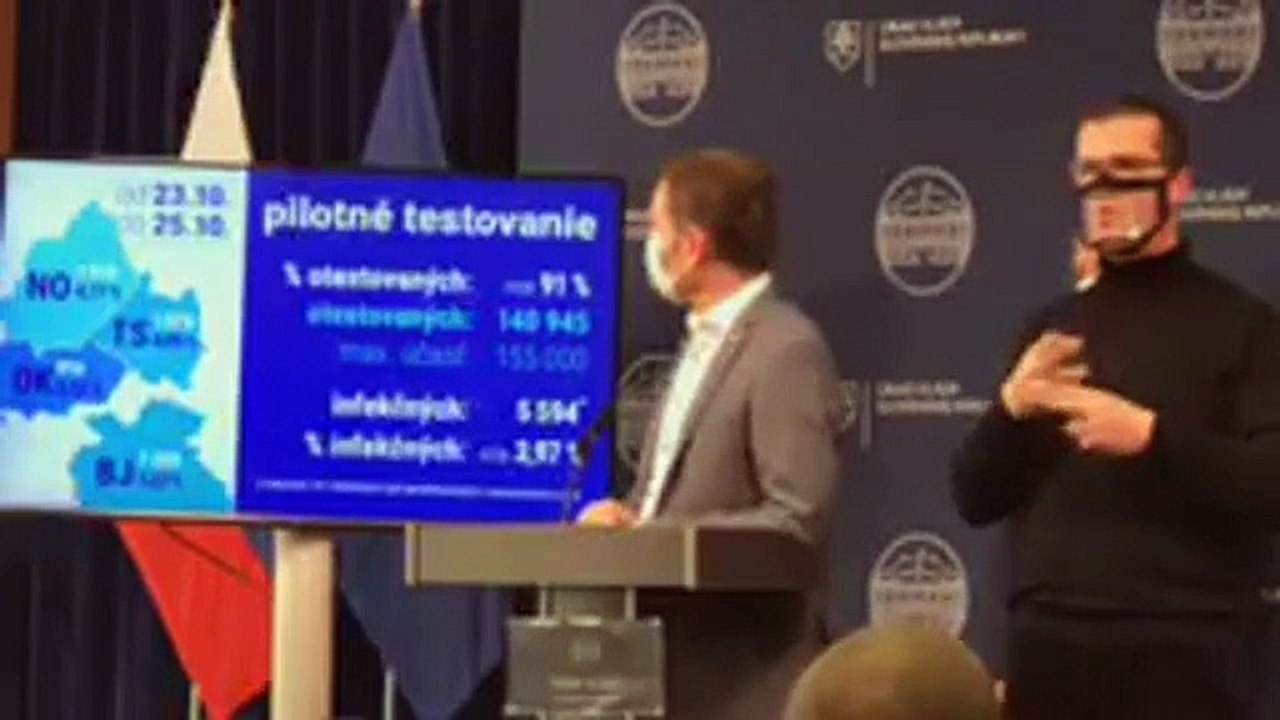 ZÁZNAM: Brífing na Úrade vlády SR