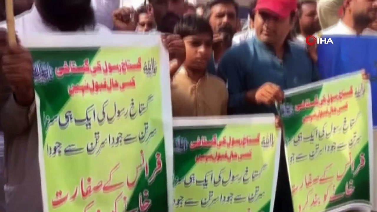 - Pakistan’da Fransa protestosu