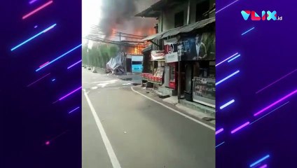 Kebakaran Besar Dekat Senayan City, Kerugian Capai Rp 4 M