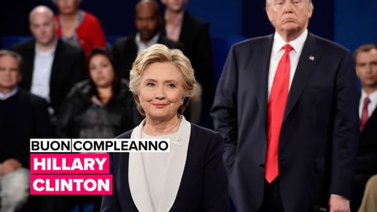 Buon compleanno Hillary Clinton