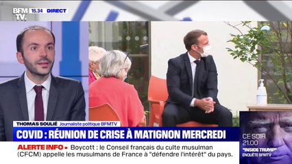 Crise sanitaire: Une dizaine de ministres se réuniront mercredi à Matignon