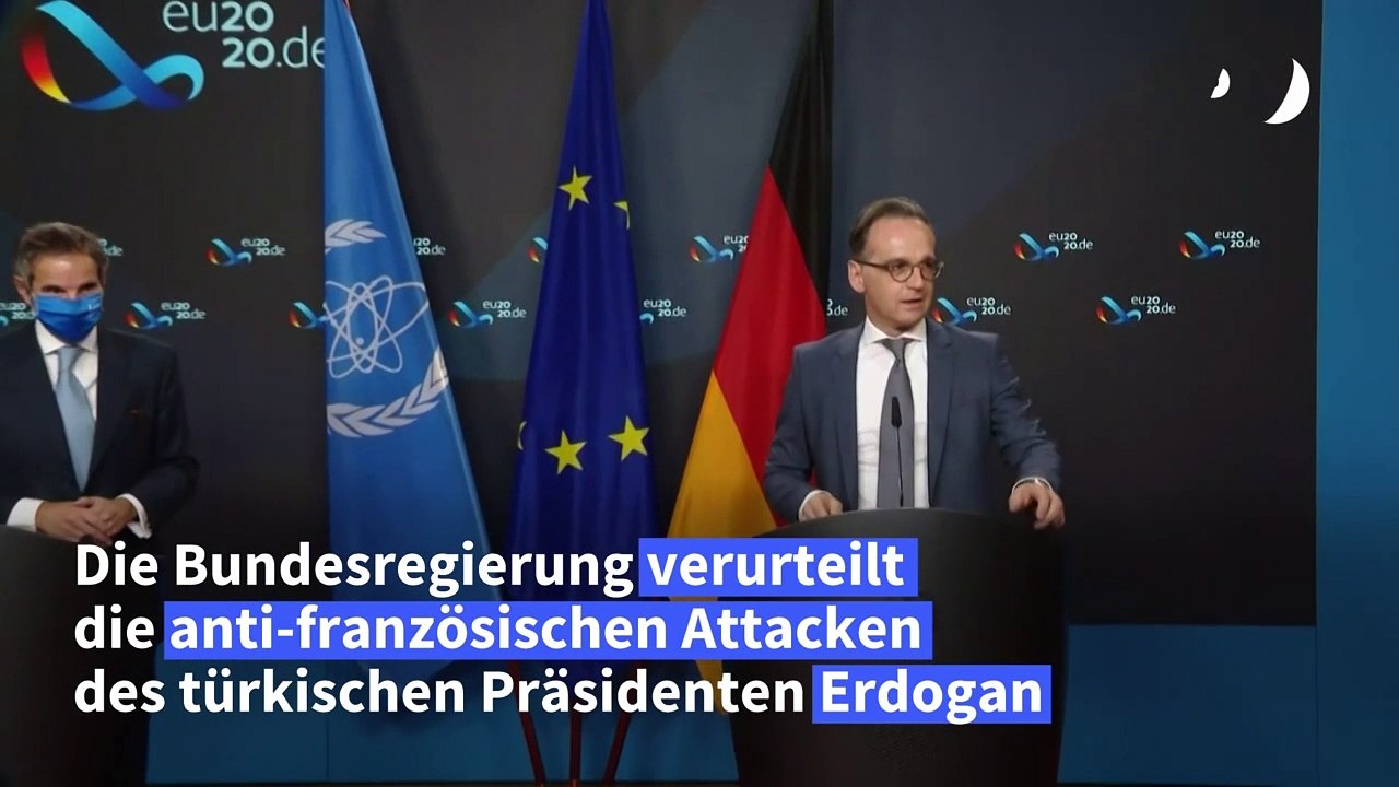 Bundesregierung: Erdogan-Angriff gegen Macron 'neuer Tiefpunkt'