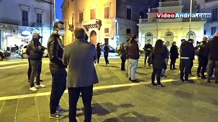 Andria: flash mob di protesta di palestre ed associazioni sportive contro le chiusure del decreto Conte