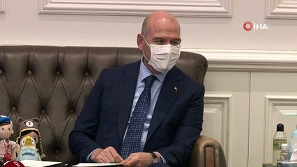 Bakan Soylu, kadın muhtarları kabul etti