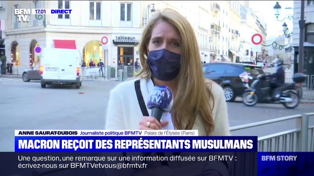 Emmanuel Macron reçoit les représentants du Conseil français du culte musulman à l'Elysée