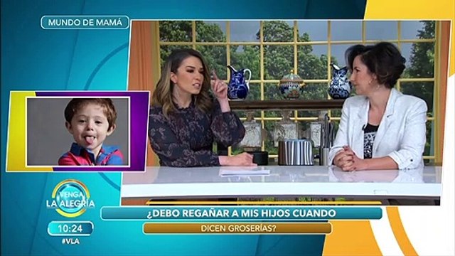 Evita que tus hijos digan groserías. La especialista nos habla más del tema. | Venga La Alegría