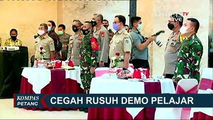 Descargar video: Terkait Demo, Anies Baswedan, Kapolda dan Pangdam Jaya Temui Kepala Sekolah se-Jabodetabek