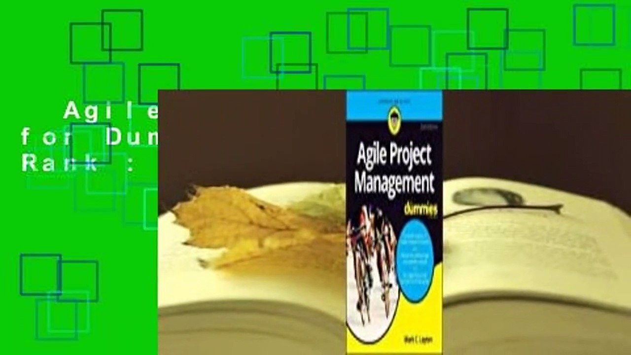 Agile Project Management for Dummies  Best Sellers Rank : #1