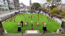 Edinburgh Garden of Remembrance opens on Princes St