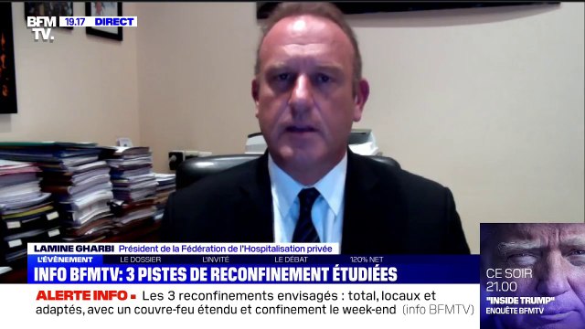 Réanimation: selon le président de la Fédération de l'hospitalisation privée, 30% des patients dans nos services sont Covid