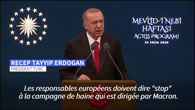 Erdogan dénonce l'attitude de Macron face aux musulmans, Berlin soutien le chef d'Etat français