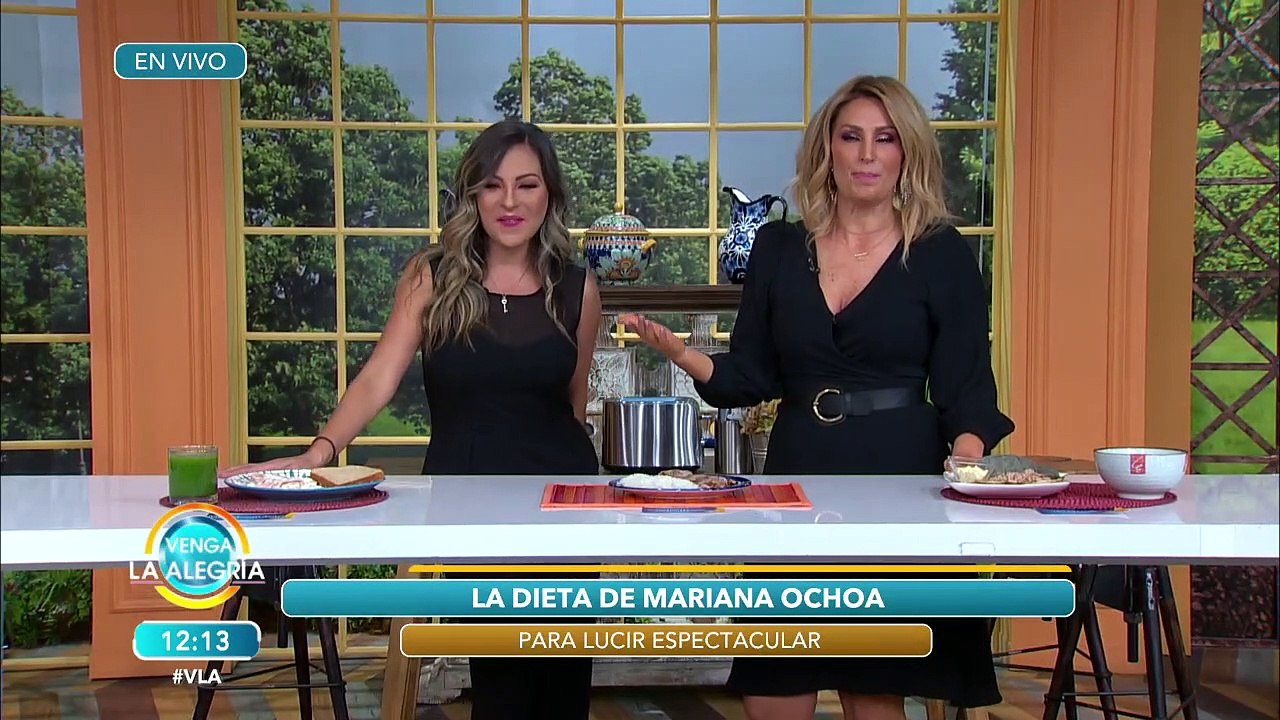¡Mariana Ochoa está en el programa para decirnos su dieta para ese cuerpazo! | Venga La Alegría