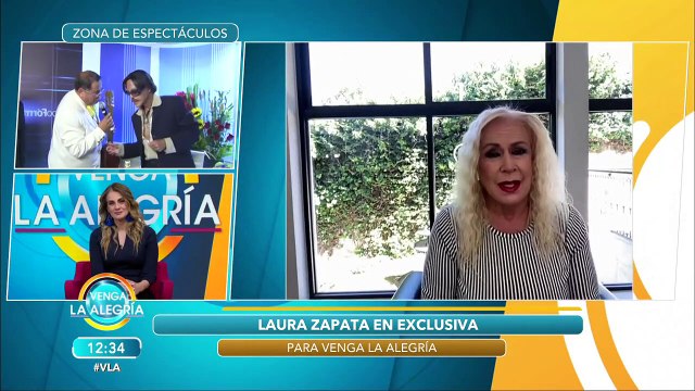 ¡Laura Zapata recuerda la vida de Alfredo Palacios, su amigo y colaborador! | Venga La Alegría
