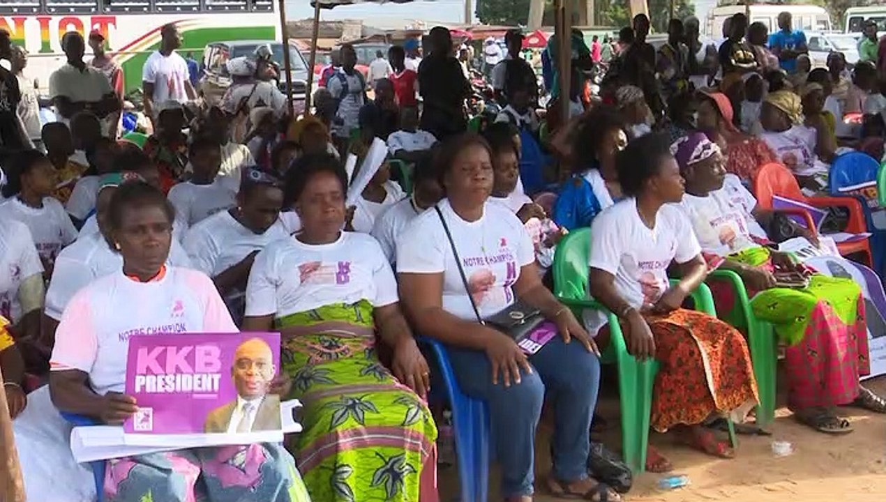 Présidentielle 2020 : 9e jour de campagne du candidat Kouadio Konan Bertin