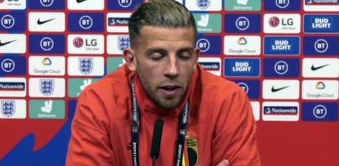 Spurs Toby Alderweld on Belgium's 2:1 Nation's League defeat to England