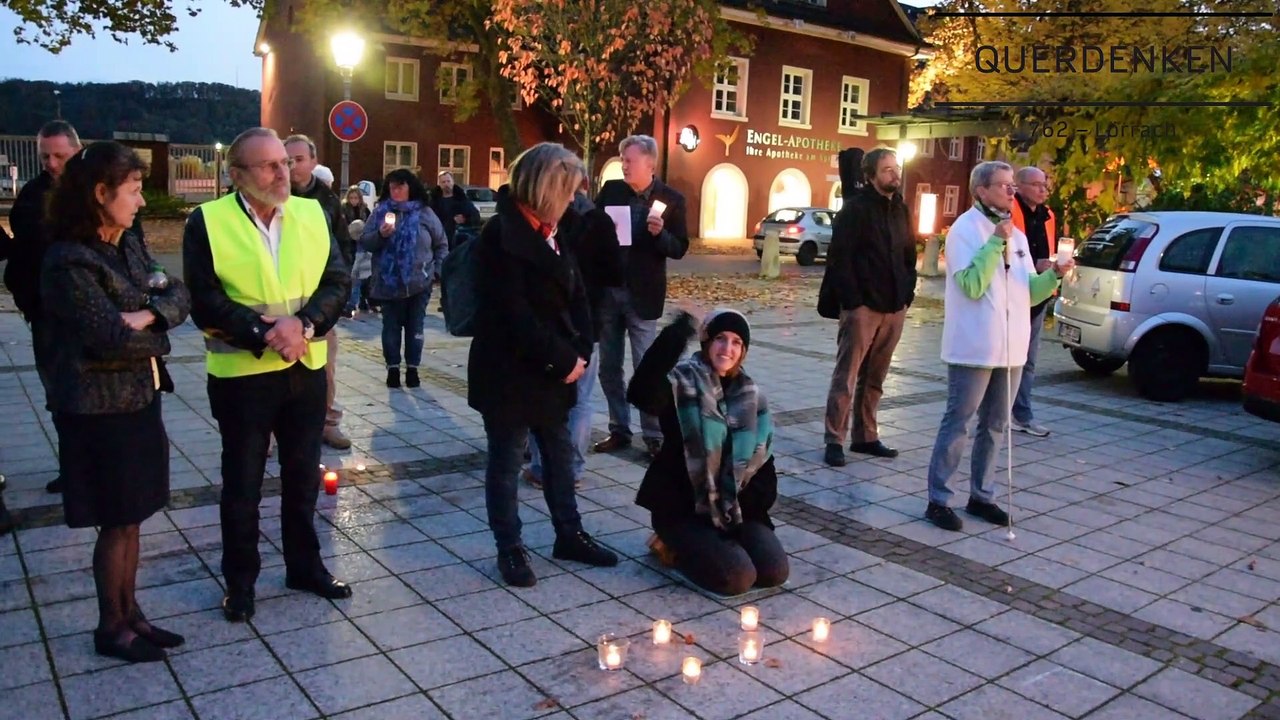 Querdenken 775 Waldshut-Tiengen - 10 - Dietmar Ferger - Viehmarktplatz, 24.10.2020